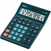 купить Калькулятор настольный CASIO GR-12C-DG-W-EP зеленый в Алматы фото 2
