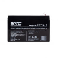 купить Аккумуляторная батарея SVC PQ7.5-12 12В 7.5 Ач в Алматы фото 2