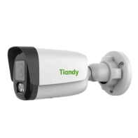 Купить Tiandy 4Мп уличная цилиндрическая IP-камера 4мм, 2 Warm lights 15m, 512Гб слот SD, кнопка reset Алматы