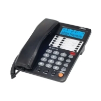 купить Телефон проводной Ritmix RT-495 черный в Алматы фото 2