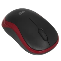 купить Мышь компьютерная Mouse wireless LOGITECH M185, Red, 910-002633 в Алматы фото 2