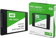 купить Твердотельный накопитель 240GB SSD WD Серия GREEN 2.5” SATA3 R545Mb/s Толщина 7мм WDS240G2G0A. Время работы на отказ 1 000 000 часов. Для повседневных задач в Алматы фото 2
