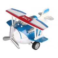 Купить Самолет металический инерционный Same Toy Aircraft синий со светом и музыкой SY8012Ut-2 Алматы