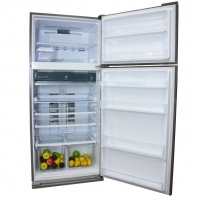 купить Холодильник Sharp SJXE55PMSL с верхним расположением морозильной камеры, inox /  в Алматы фото 2