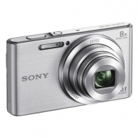 купить Фотоаппарат компактный Sony DSC-W830 серебро в Алматы фото 1
