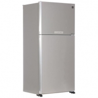 купить Холодильник Sharp SJXG60PMSL с верхним расположением морозильной камеры, silver (600(422+178),A++,Full No Frost/Hybrid Cooling/Extra-Cool, J-TECH Inverter, 865 x1870 x740) в Алматы фото 1