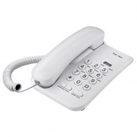 купить Телефон проводной Texet TX-212 серый в Алматы фото 1