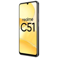 купить Смартфон Realme C51 4+128 Gb Carbon Black RMX3830 INT+NFC (RU) в Алматы фото 2