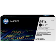 Купить Картридж лазерный HP 651A, 13 500 (ч/б) страниц для Color LaserJet, CE340A, черный Алматы