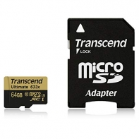 купить Карта памяти MicroSD 64GB Class 10 U3 Transcend TS64GUSDU3M в Алматы фото 1