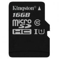 купить Карта памяти MicroSD 16GB Class 10 U1 Kingston SDCS/16GB в Алматы фото 1