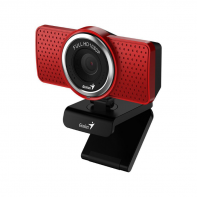 купить Камера Genius ECam 8000 Genius, Full HD 1080p,  30 кадров, 360°, MIC, красный 32200001407 в Алматы фото 1