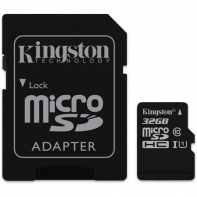 купить Карта памяти MicroSD 32GB Class 10 U1 Kingston SDCS/32GB в Алматы фото 1