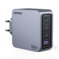 купить Зарядное устройство Ugreen X763 Nexode Pro 160W 4-Port GaN Fast Charger Set EU 25877 в Алматы фото 2