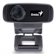 купить Web-Camera GENIUS FaceCam 1000X v2, 720p, 30 fps, bulld-in microphone, manual focus. Black в Алматы фото 2