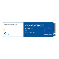 купить Твердотельный накопитель 2000GB SSD WD BLUE SN570 NVMe M.2 PCI-E R3500Mb/s, W3500MB/s WDS200T3B0C в Алматы фото 1