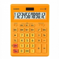 купить Калькулятор настольный CASIO GR-12C-RG-W-EP желтый в Алматы фото 1