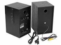 купить SVEN SPS-615, чёрный, акустическая система 2.0, мощность 2x10Вт (RMS), USB/SD, пульт ДУ, Bluetooth /  в Алматы фото 2
