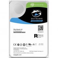 купить Жесткий диск для видеонаблюдения с искусственным интеллектом 10Tb Seagate SkyHawk AI Survelilance SATA3 3.5* 256Mb 7200rpm ST10000VE0008. Поддержка до 64 HD-камер и 32 дополнительных потоков ИИ1. в Алматы фото 1
