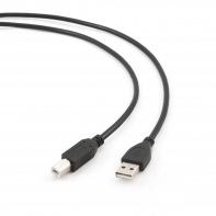 купить Кабель USB 2.0 Pro Cablexpert CCF-USB2-AMBM-10, AM/BM, 3м, экран, феррит.кольцо, черный. в Алматы фото 1