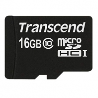 купить Карта памяти MicroSD 16GB Class 10 Transcend TS16GUSDHC10 в Алматы фото 1