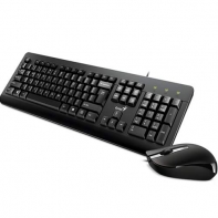 купить Клавиатура  мышка Genius KM-160, Black, USB, RU, GO-170001  в Алматы фото 1