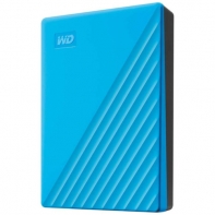 купить Внешний жесткий диск 4Tb WD My Passport WDBPKJ0040BBL-WESN Blue USB 3.0 в Алматы фото 1