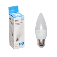 Купить Эл. лампа светодиодная SVC LED C35-9W-E27-6500K, Холодный Алматы