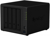 купить Сетевой NAS-сервер Synology DS918+, 4 отсека для HDD, RAM 4Gb в Алматы фото 1