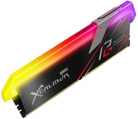 купить Оперативная память c RGB подсветкой KIT 16Gb (2x8Gb) 3200MHz ASRock XCALIBUR PHANTOM Gaming RGB DDR4 CL-16-18-18-38 1,35V XCALIBUR PG BLACK UD-D4  TF8D416G3200HC16CDC01 в Алматы фото 2