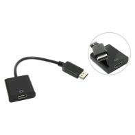 купить Переходник DisplayPort - HDMI Cablexpert A-DPM-HDMIF-002, 20M/19F, пакет в Алматы фото 1