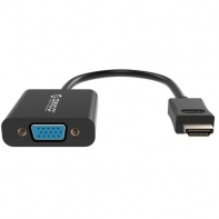 Купить Адаптер ORICO  DHTV-C20-BK-BP <HDMI to VGA, Cable 17cm, 1920x1080P, 45*45*15mm> Алматы