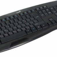 купить Клавиатура+ мышка Genius KB-8000X, USB, Black, RU, CB, 31340005103 в Алматы фото 1