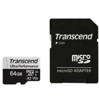 купить Карта памяти MicroSD 64GB Class 10 U3 Transcend TS64GUSD340S в Алматы фото 1