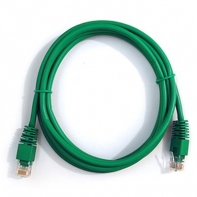 купить Патч-корд UTP Cablexpert PP12-1M/G кат.5e, 1м, литой, многожильный (зелёный) в Алматы фото 1