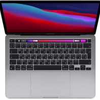 купить 13-inch MacBook Pro, Model A2338: Apple M1 chip with 8‑core CPU and 8‑core GPU, 256GB SSD - Space Grey в Алматы фото 1