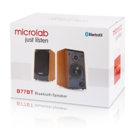 купить Компактная акустика 2.0 Microlab B77BT коричневый 80003118 в Алматы фото 3