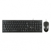 купить Клавиатура + мышь Oklick 640M клав:черный мышь:черный USB в Алматы фото 1