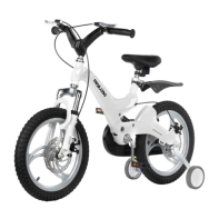 купить Детский велосипед Miqilong JZB Белый 16` MQL-JZB16-White в Алматы фото 1
