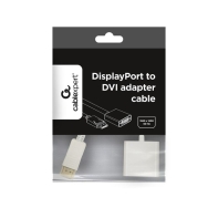купить Переходник DisplayPort -> HDMI Cablexpert A-DPM-HDMIF-002-W, 20M/19F, белый, пакет в Алматы фото 2