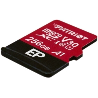 купить Карта памяти MicroSD Patriot EP microSDXC, 256GB, PEF256GEP31MCX, Class 10, V30, A1, +adapter в Алматы фото 2