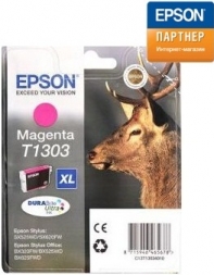 купить Картридж Epson C13T13034012 I/C B42WD пурпурный new в Алматы фото 1
