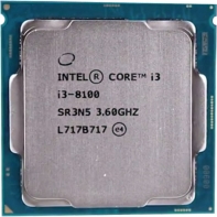 купить Процессор Intel Core i3-8100 Coffee Lake (3600MHz, LGA1151 v2, L3 6144Kb), oem в Алматы фото 1