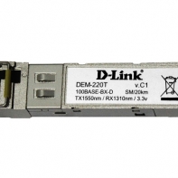 купить D-Link DEM-220T/10 трансивер SFP одномод 20 км WDM (10 шт.) /  в Алматы фото 1