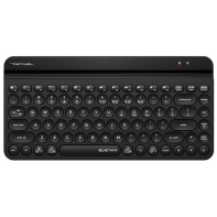 купить Клавиатура беспроводная A4tech FBK30-Black <BT+2,4GHz, compact> в Алматы фото 1
