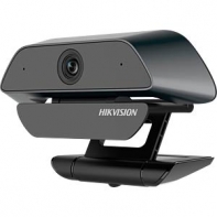 купить Веб-камера Hikvision DS-U12 (2MP CMOS Sensor0.1Lux @ (F1.2,AGC ON),Built-in Mic,USB 2.0,19201080@30/25fps,3.6mm Fixed Lens, кабель 2м, Windows 7/10, Android, Linux, macOS) в Алматы фото 2