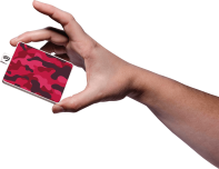 купить Внешний твердотельный накопитель Seagate One Touch SSD Special Edition STJE500405 500ГБ  2.5* USB 3.0 Camo Red в Алматы фото 3