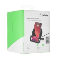 купить Беспроводное зарядное устройство Belkin Stand Wireless Charging Qi, 10W, black в Алматы фото 3