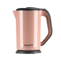 купить Чайник электрический с двойными стенками GALAXY GL0330, 2000Вт, Объем 1,7 л, 220В/50Гц Розовый в Алматы фото 1