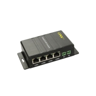 купить Конвертер активный ONV1C4E-3 <4x100Mbps Ethernet, 1xCoaxial Input/Output BNC port> <4x10/100Mbps auto-sensing RJ45 port,1xCoaxial Input/Output BNC port, до 300м> в Алматы